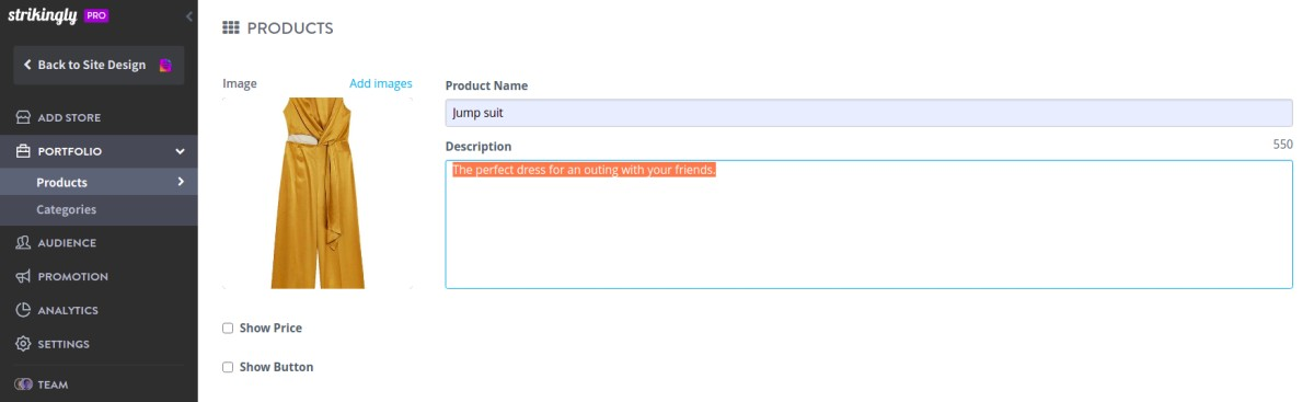 website production website production